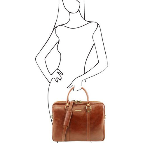 Prato - Exclusive leather laptop case